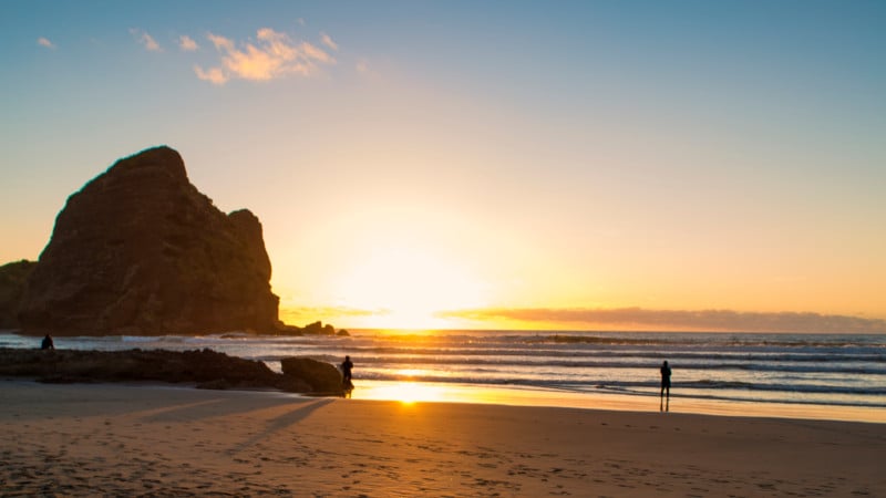Join us for an epic day at the world-renowned Piha beach!